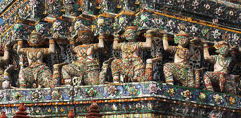 Image showing Wat Arun Bas-Relief