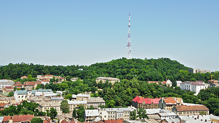 Image showing Lviv Aerial View