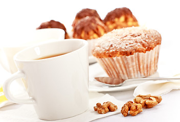 Image showing Tea With Cakes