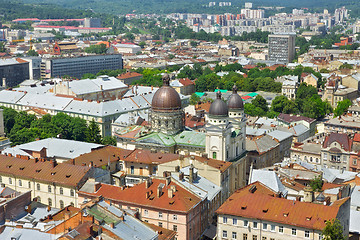 Image showing Lviv Aerial View