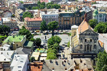 Image showing Lviv Aerial View