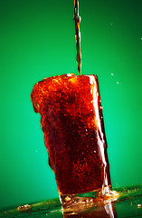 Image showing Pouring Cola