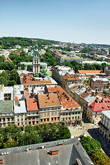 Image showing Lviv Aerial View