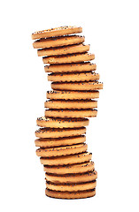 Image showing Shortbreads Cookies Tower