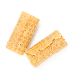 Image showing Crispy Wafer Rolls