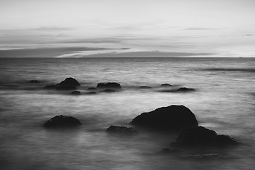 Image showing Stones in Surf