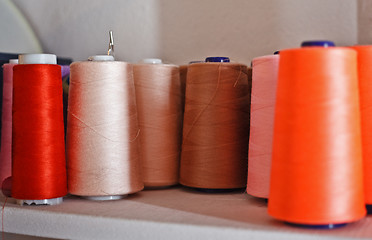 Image showing Reels of Threads