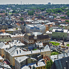 Image showing Lviv Aerial View