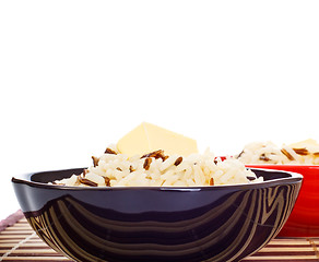 Image showing Bowls Of Cooked Rice