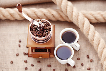 Image showing coffee time