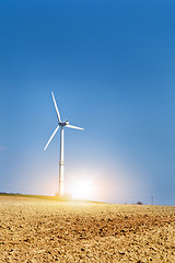 Image showing wind turbines