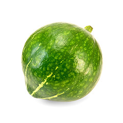 Image showing Pumpkin green striped