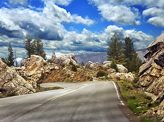 Image showing Mountain Road