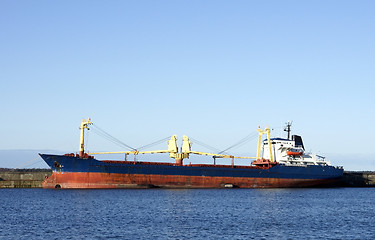 Image showing Cargoship