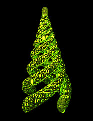 Image showing Christmas trees