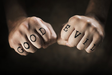 Image showing Good or Evil