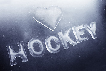 Image showing I Love Hockey