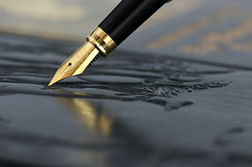 Image showing Fountain pen