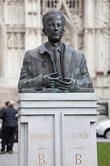 Image showing Statue of King Baudouin in Brussels