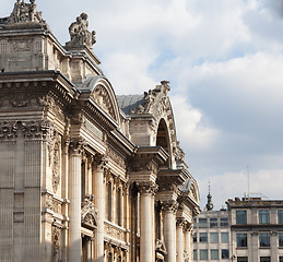 Image showing Bourse de Bruxelles in Brussels