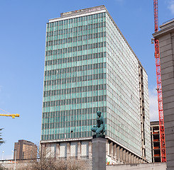 Image showing Derelict office building in Brussels