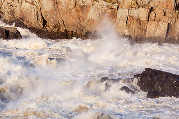 Image showing Great Falls on Potomac outside Washington DC