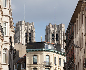 Image showing Cathedral of St Michael over homes