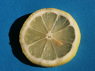 Image showing   Share of a lemon