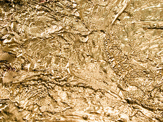 Image showing Gold texture closeup background.
