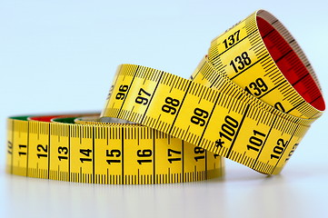 Image showing yellow measuring tape