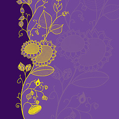 Image showing flower card