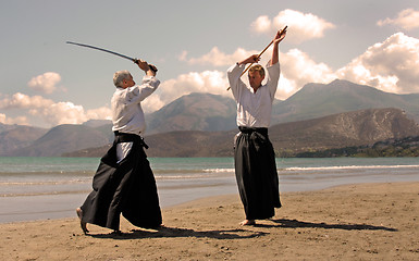 Image showing aikido in japon