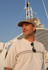Image showing smiling skipper