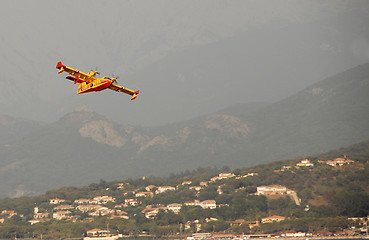 Image showing Canadair in Corsica