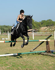 Image showing training of jumping