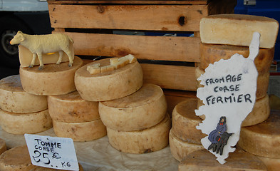 Image showing ewe's cheeses