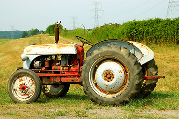 Image showing Farm Tractor