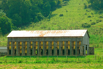 Image showing Tobacco Barn