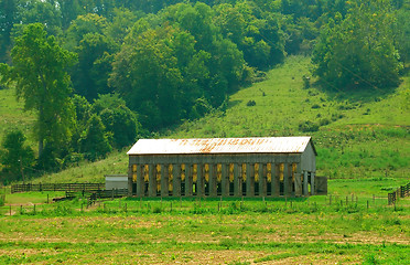 Image showing Brightleaf Tobacco Barn