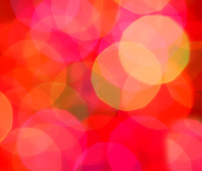 Image showing Abstract Christmas Lights Blur
