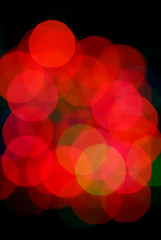 Image showing Abstract Christmas Lights