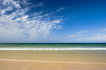 Image showing Beautiful beach