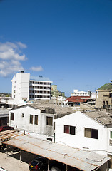 Image showing rooftop view downtown San Andres Island Colombia South America