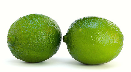 Image showing Two limes