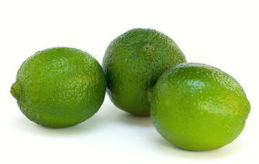 Image showing Three limes