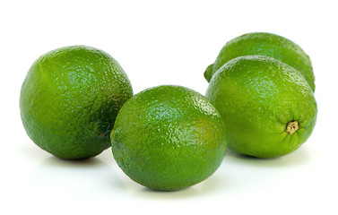 Image showing Four limes