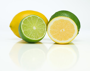 Image showing Lemons and limes