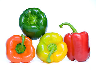 Image showing Four pepper