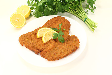 Image showing Wiener Schnitzel