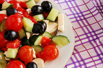 Image showing Fresh salad